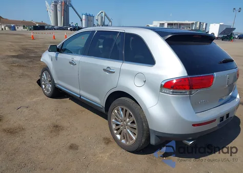 2012 Lincoln Mkx из США, поврежденный, VIN 2LMDJ8JK4CBL19644